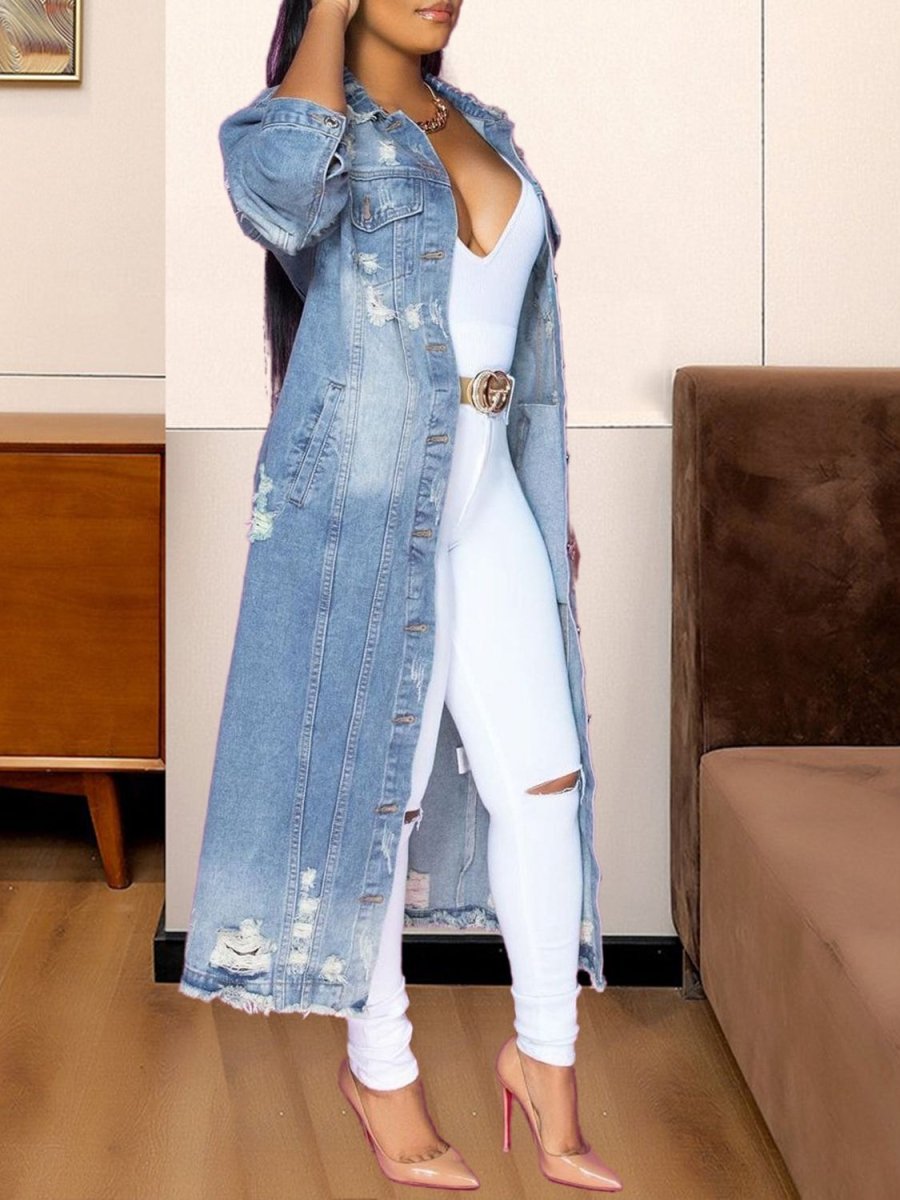 Resolute Distressed Jacket - Brick + Boho