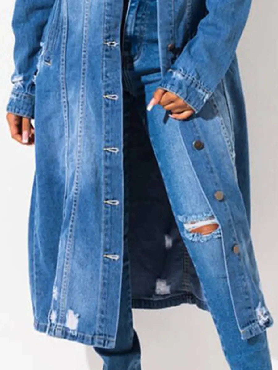 Resolute Distressed Jacket - Brick + Boho