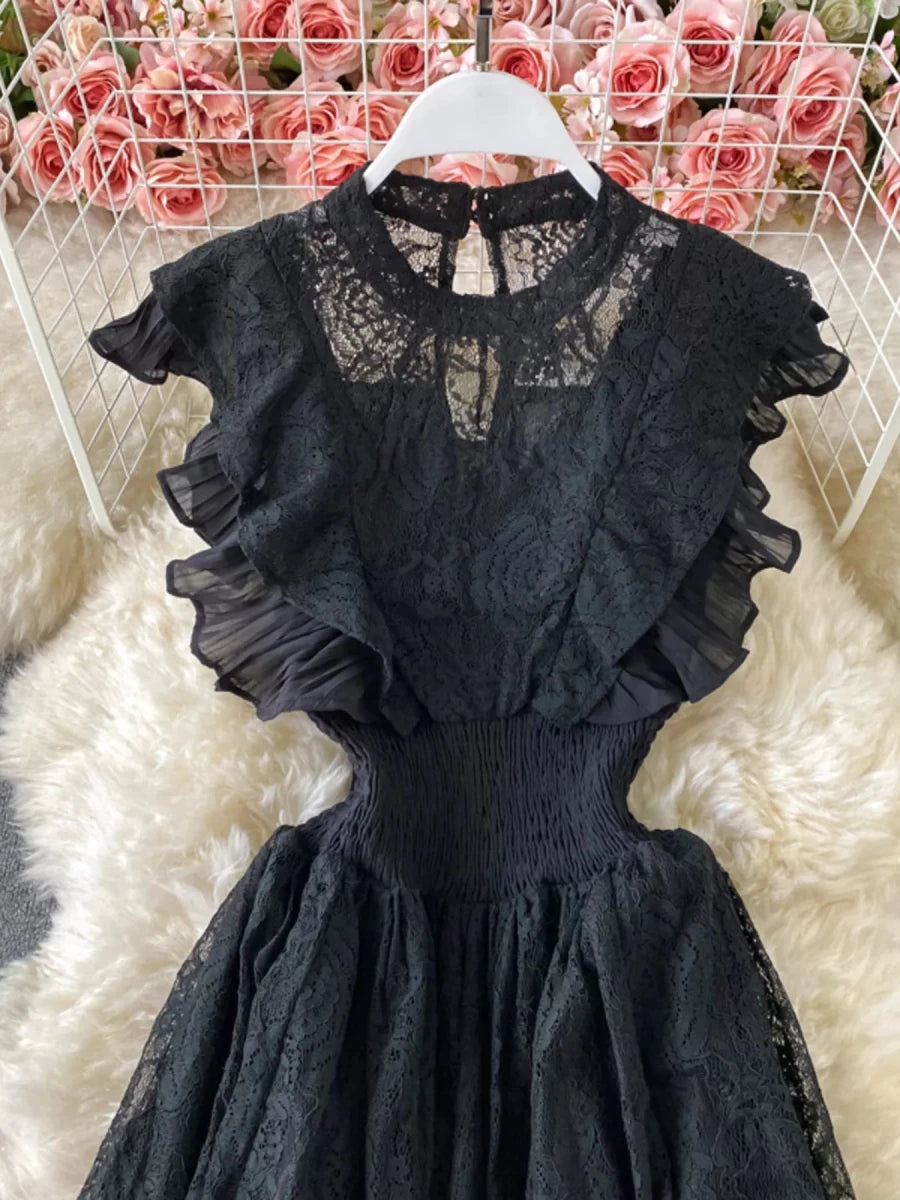 Ruffled Reverie Maxi Dress - Brick + Boho
