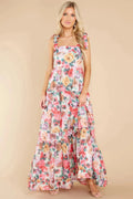 Santorini Tiered Ruffle - Brick + Boho