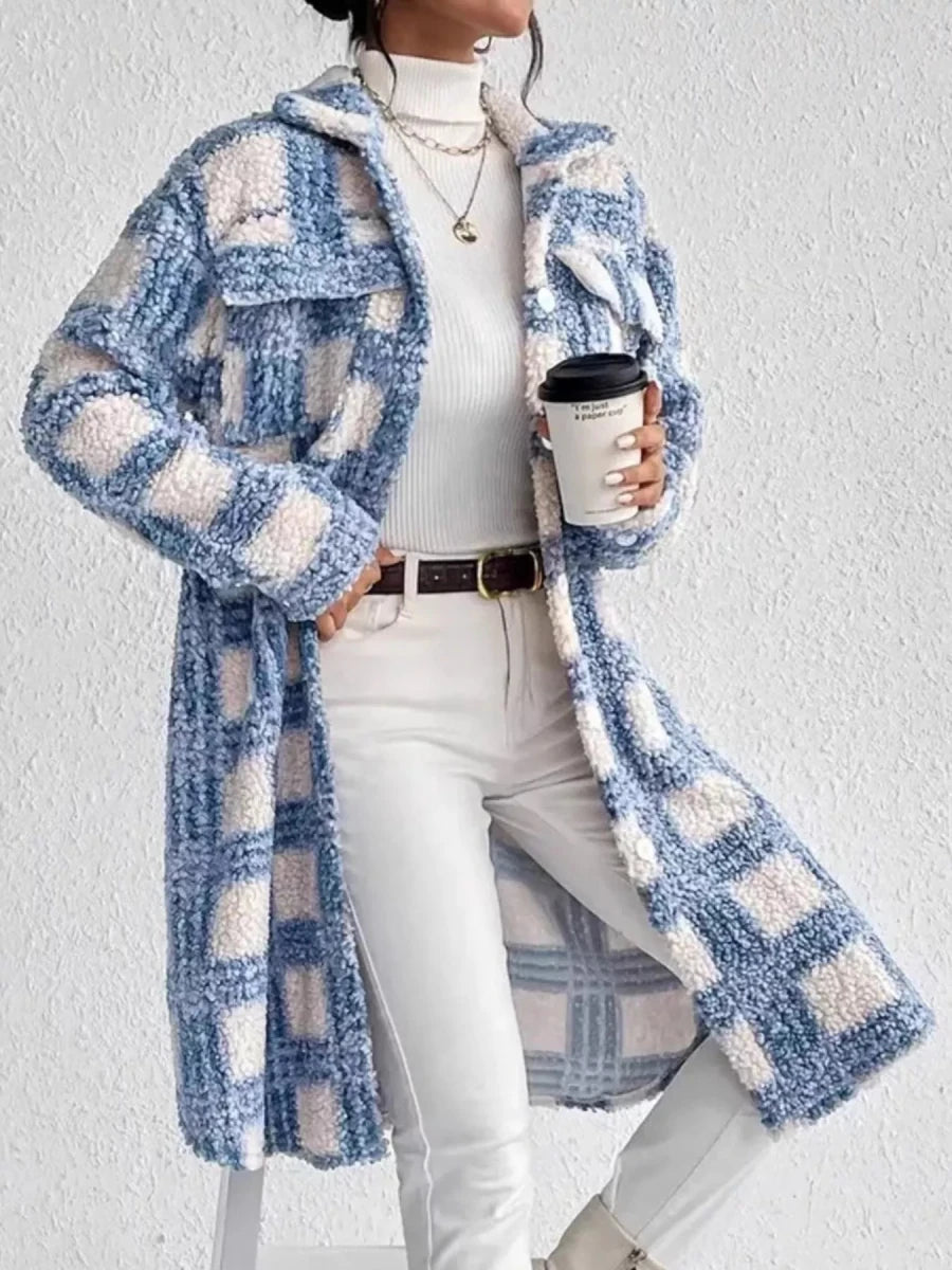 Satin - Slide Belted Coat - Brick + Boho