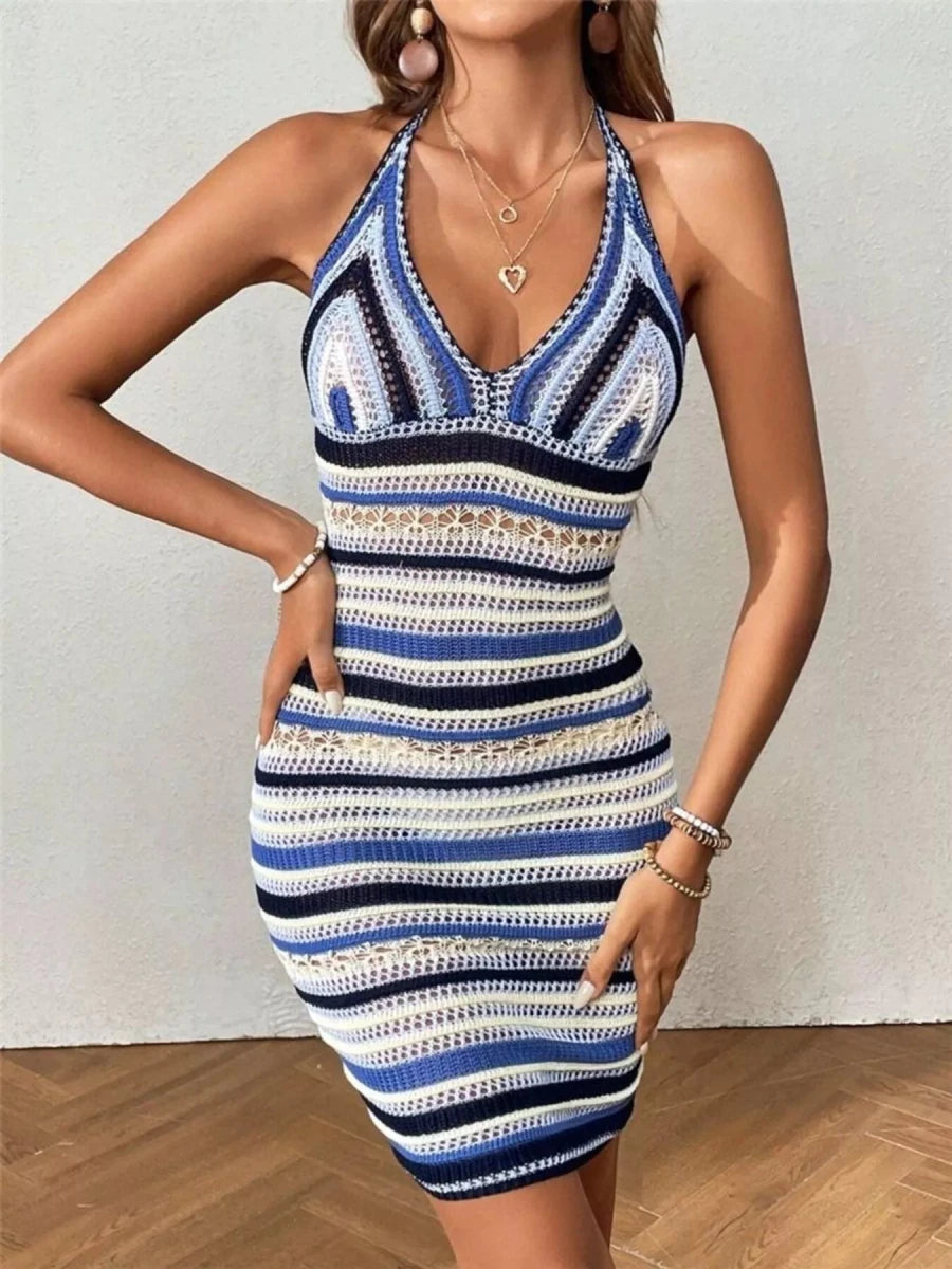 Seaside Escape Crochet Dress - Brick + Boho