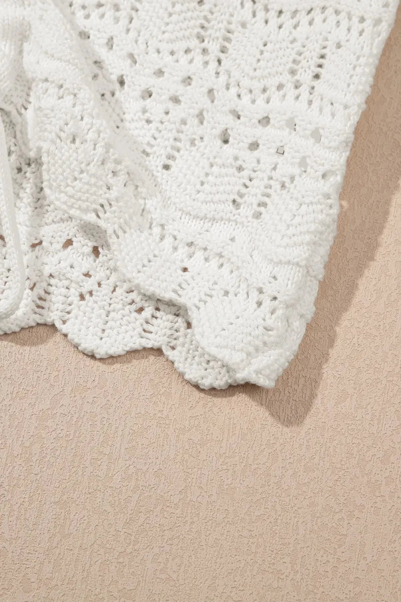 Seen Knit Tank Top - Brick + Boho