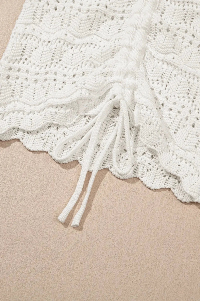 Seen Knit Tank Top - Brick + Boho