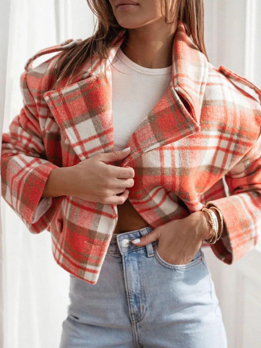 Solar Leopard Fleece - Brick + Boho