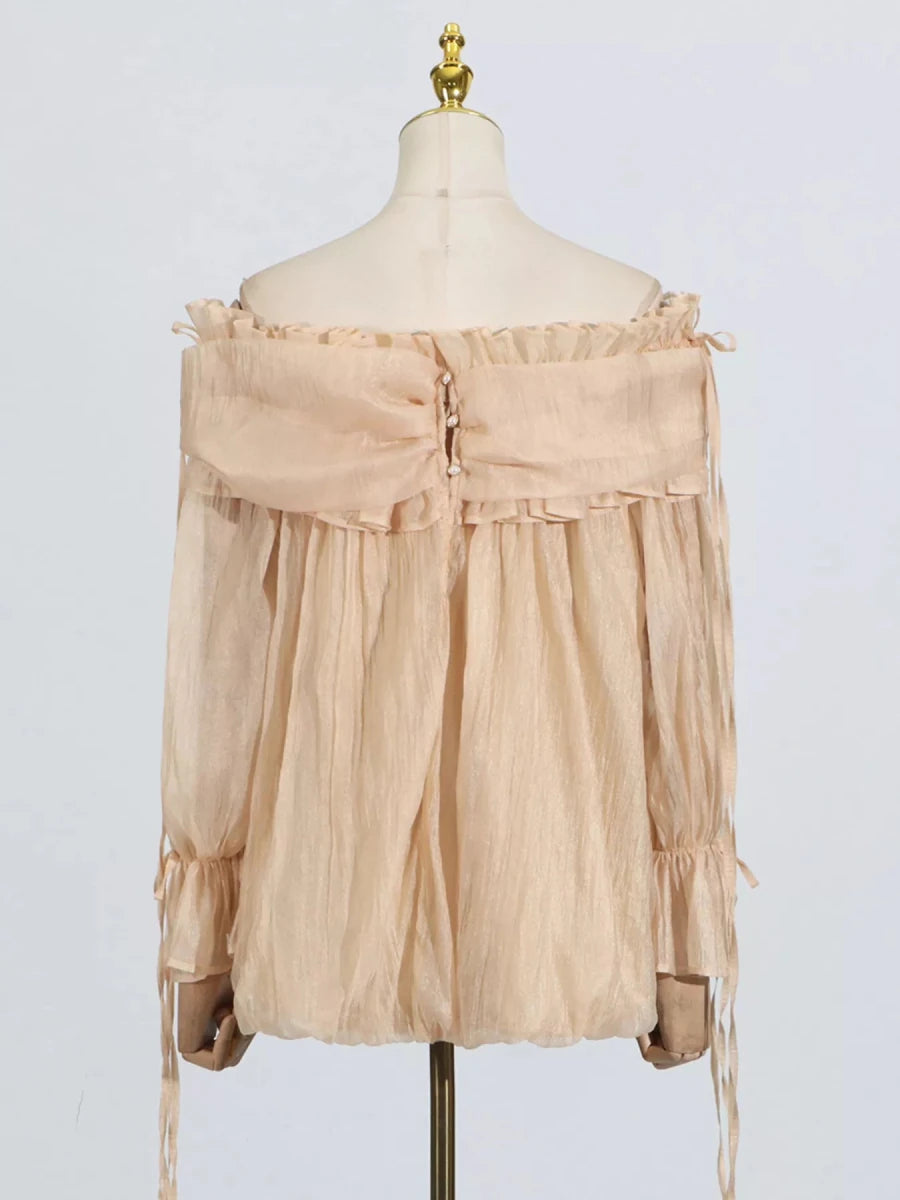 Statuesque Flounce Ruffle - Brick + Boho