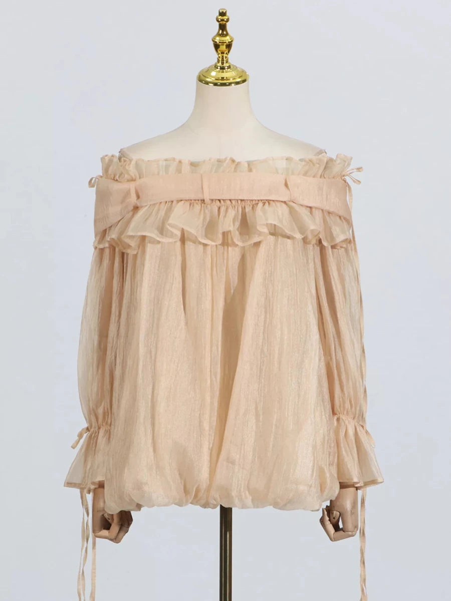 Statuesque Flounce Ruffle - Brick + Boho