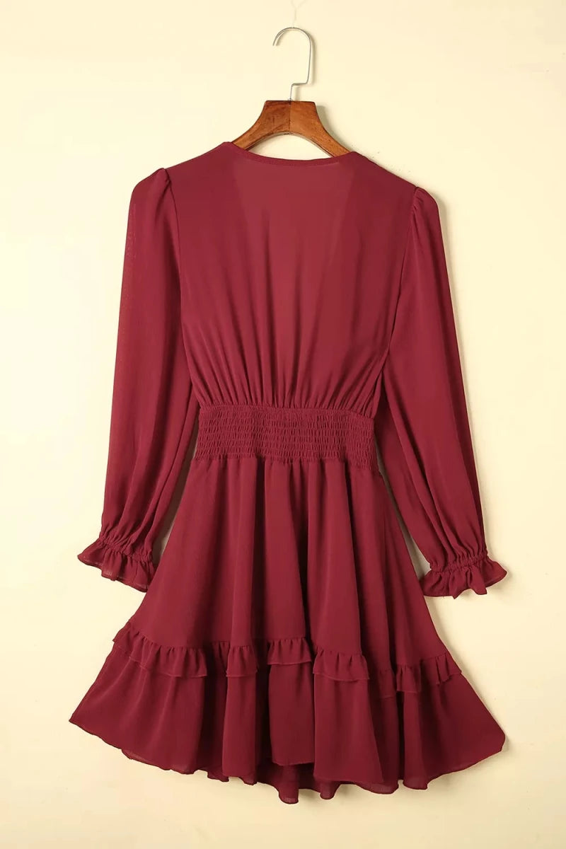 Sunrise Escape Ruffle Mini - Brick + Boho