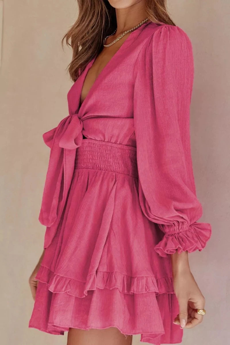 Sunrise Escape Ruffle Mini - Brick + Boho