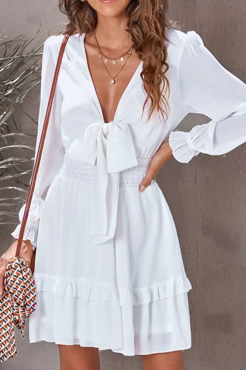 Sunrise Escape Ruffle Mini - Brick + Boho