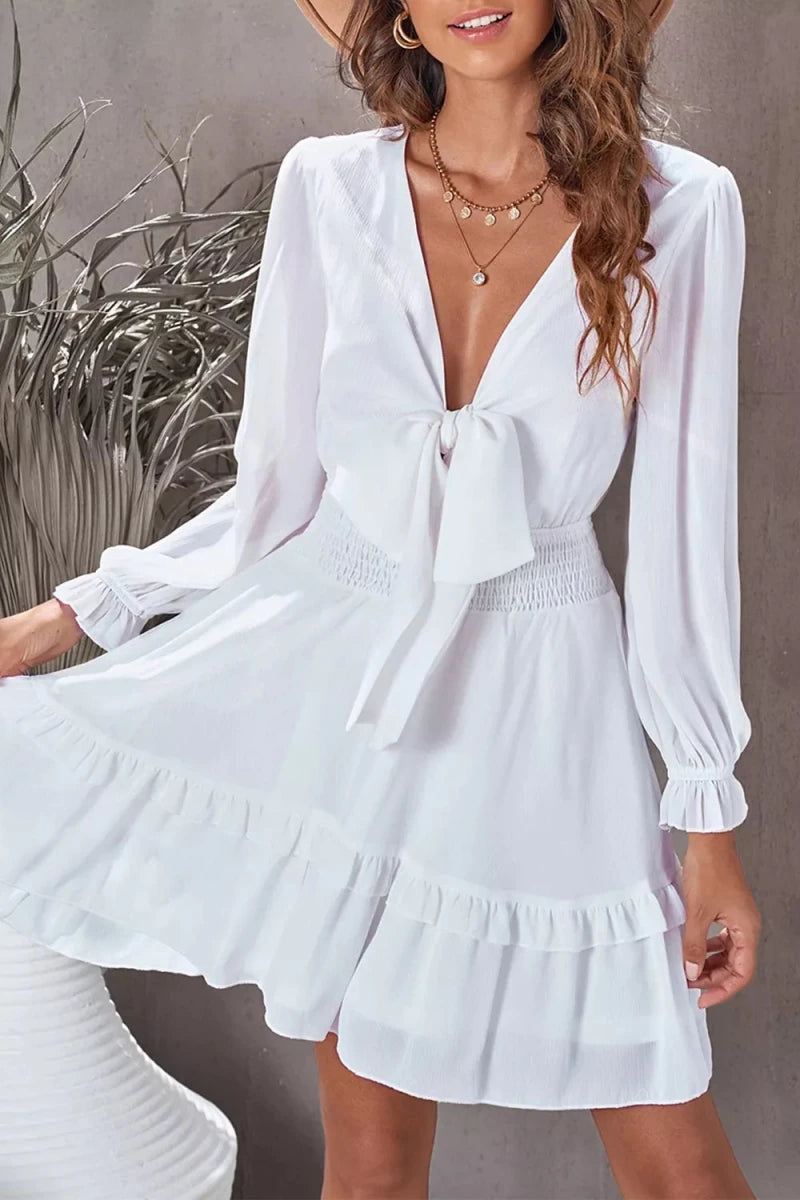 Sunrise Escape Ruffle Mini - Brick + Boho