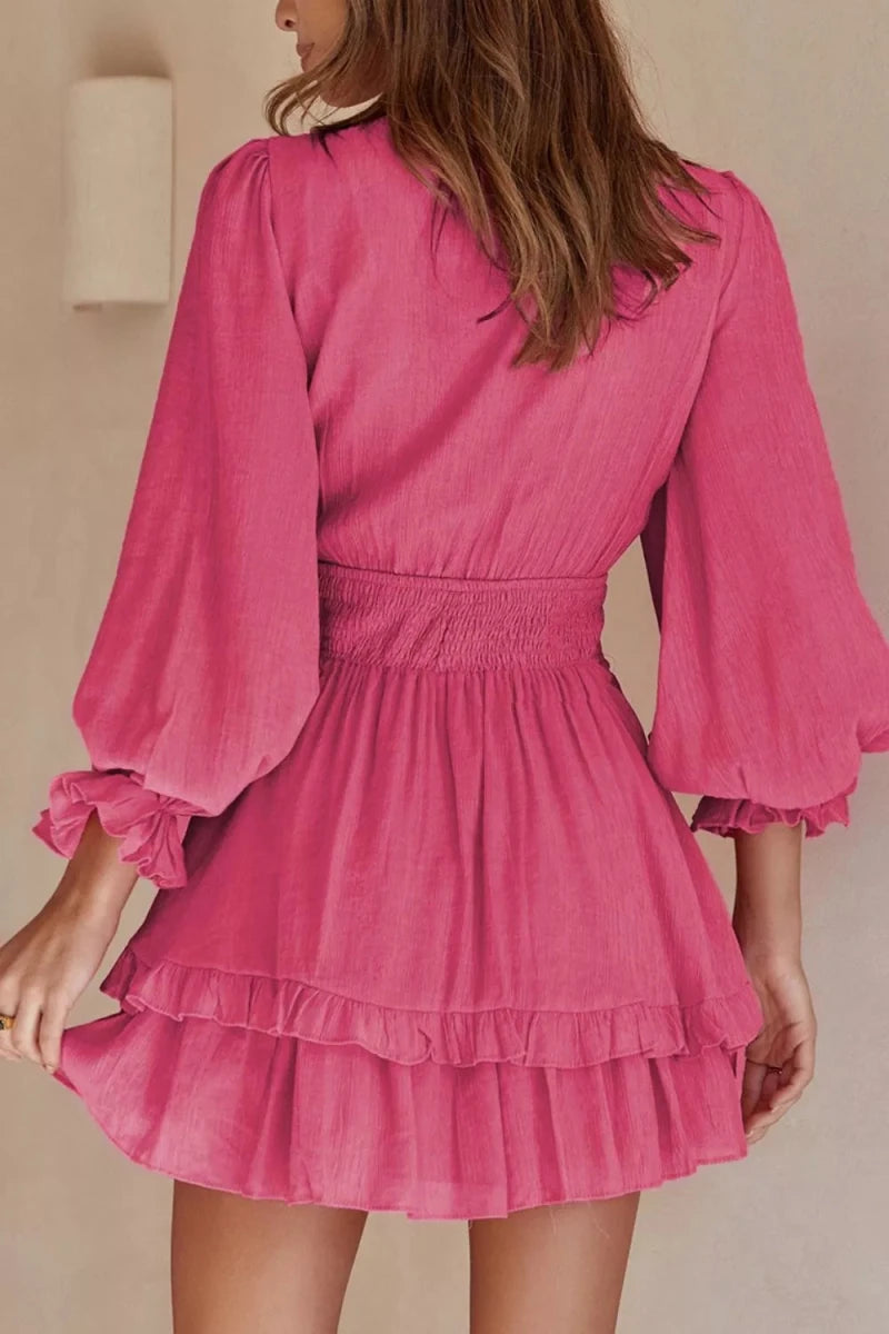 Sunrise Escape Ruffle Mini - Brick + Boho
