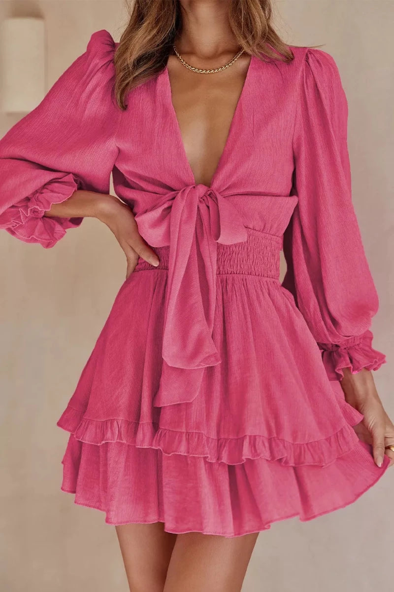Sunrise Escape Ruffle Mini - Brick + Boho