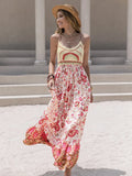 Sunset Crochet Wanderlust Maxi Dress - Brick + Boho