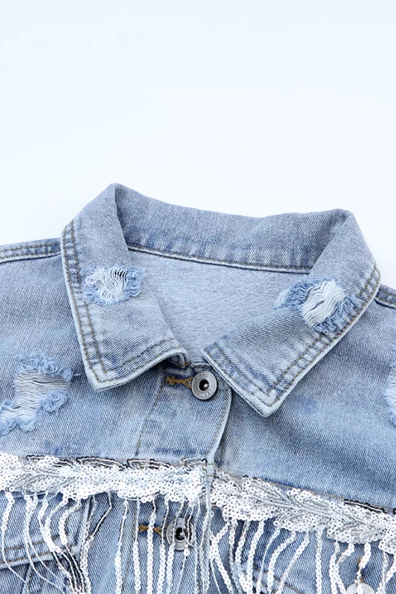 Superstition Fringe Jacket - Brick + Boho