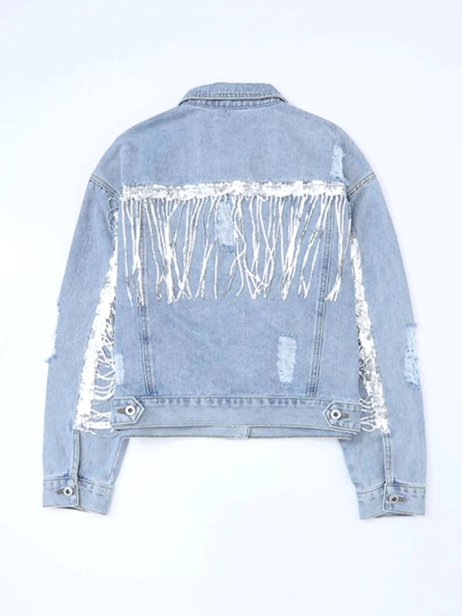 Superstition Fringe Jacket - Brick + Boho