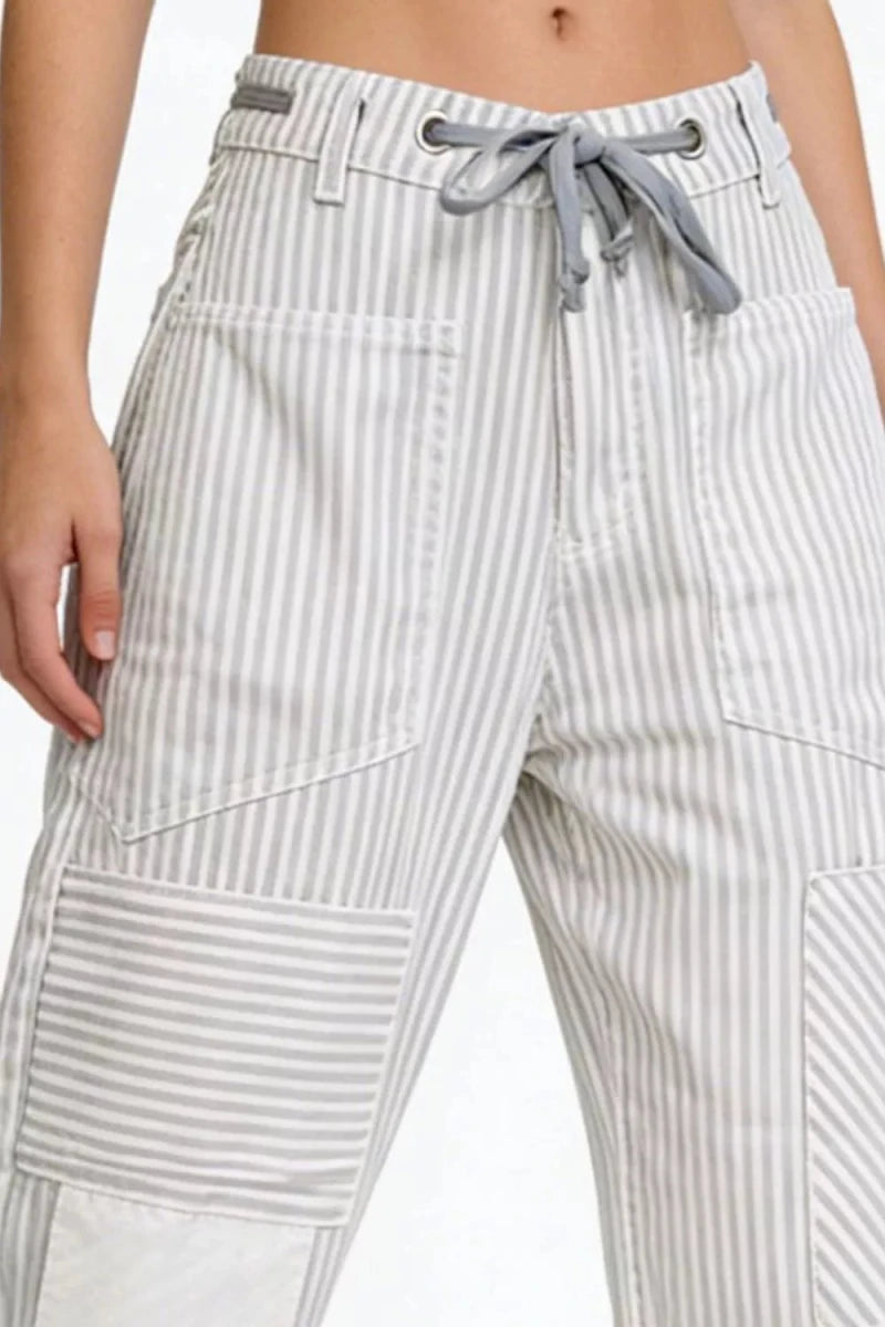 Superstition Striped Palazzo - Brick + Boho