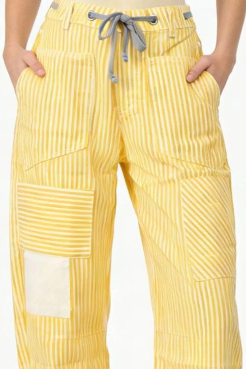 Superstition Striped Palazzo - Brick + Boho