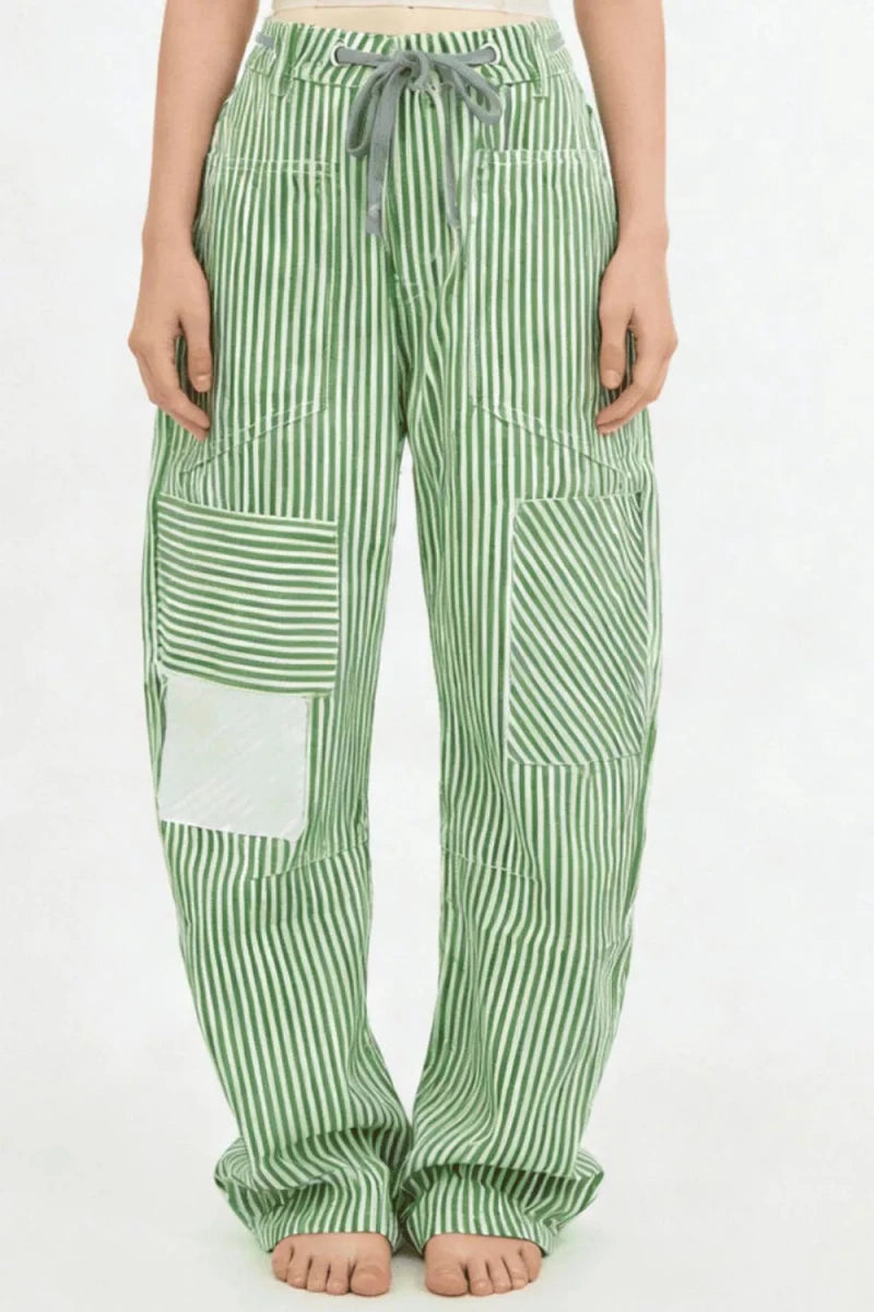 Superstition Striped Palazzo - Brick + Boho