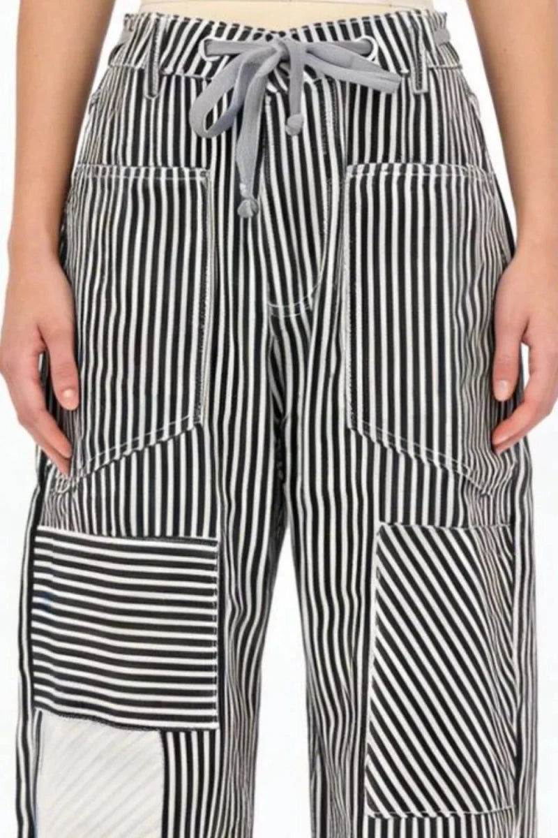Superstition Striped Palazzo - Brick + Boho