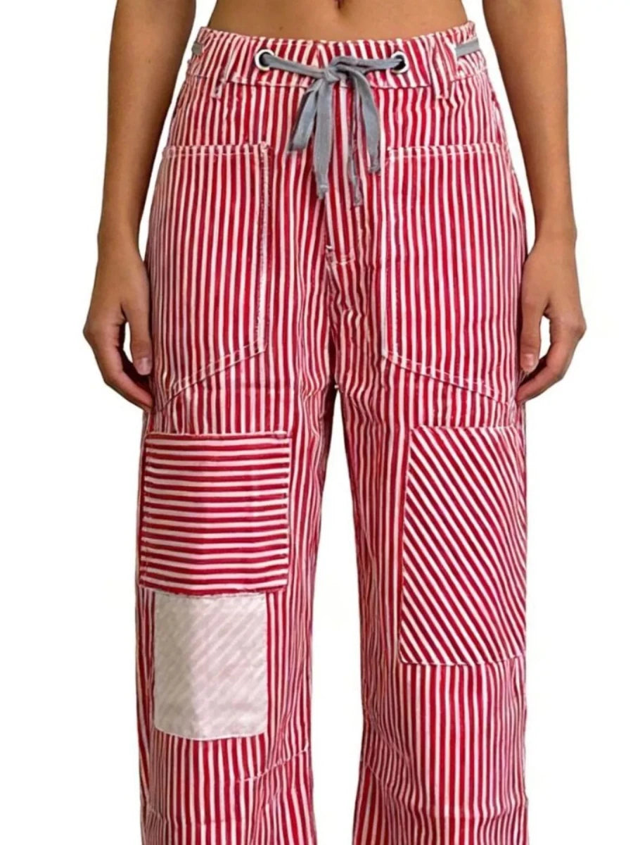 Superstition Striped Palazzo - Brick + Boho