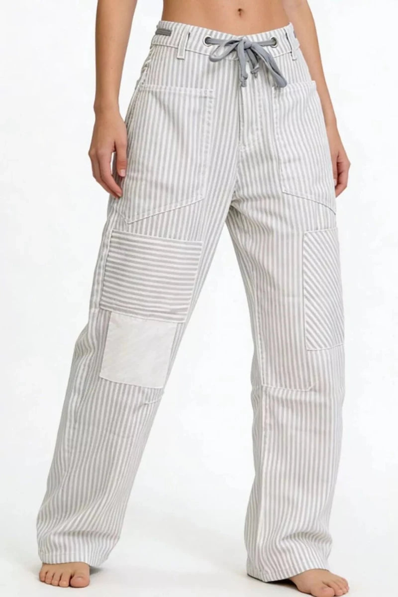 Superstition Striped Palazzo - Brick + Boho