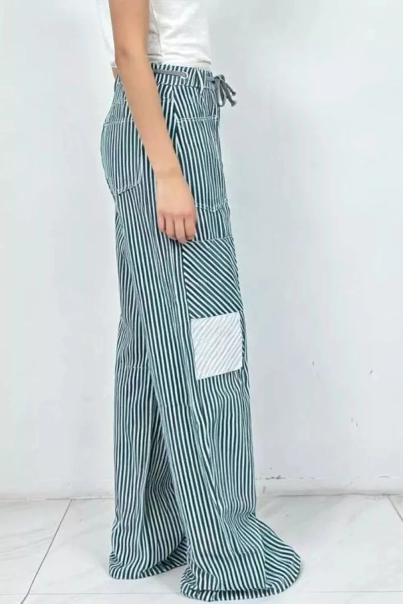 Superstition Striped Palazzo - Brick + Boho