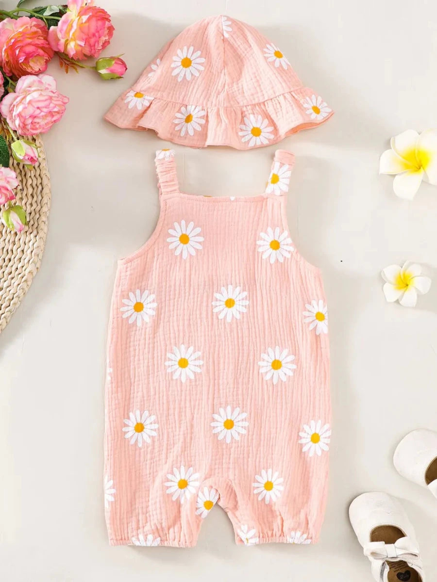 Terrace Romper Set - Brick + Boho