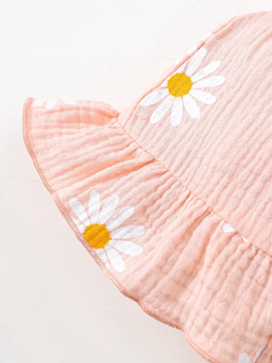 Terrace Romper Set - Brick + Boho