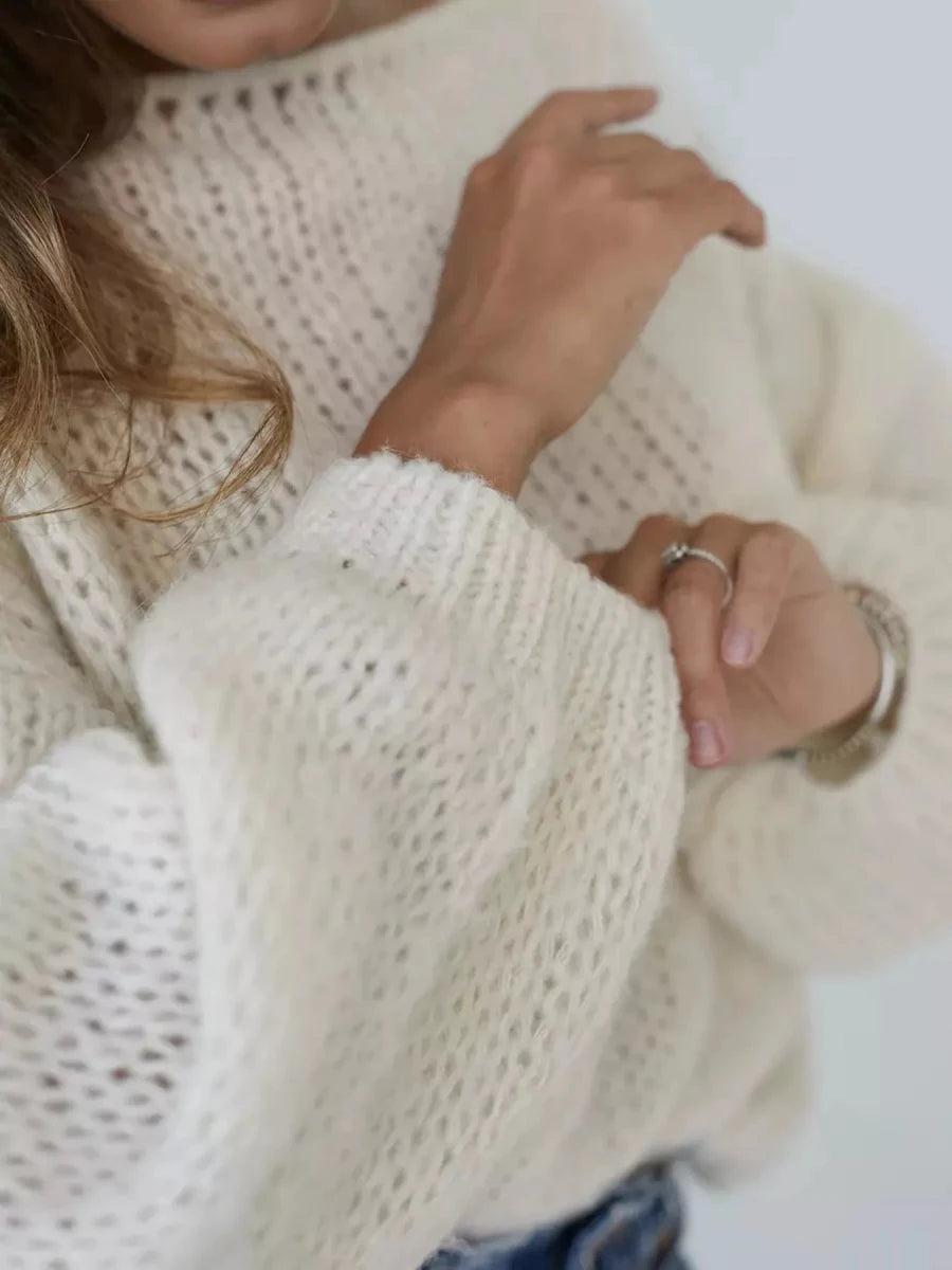 Terracotta Boat Neck Knit - Brick + Boho