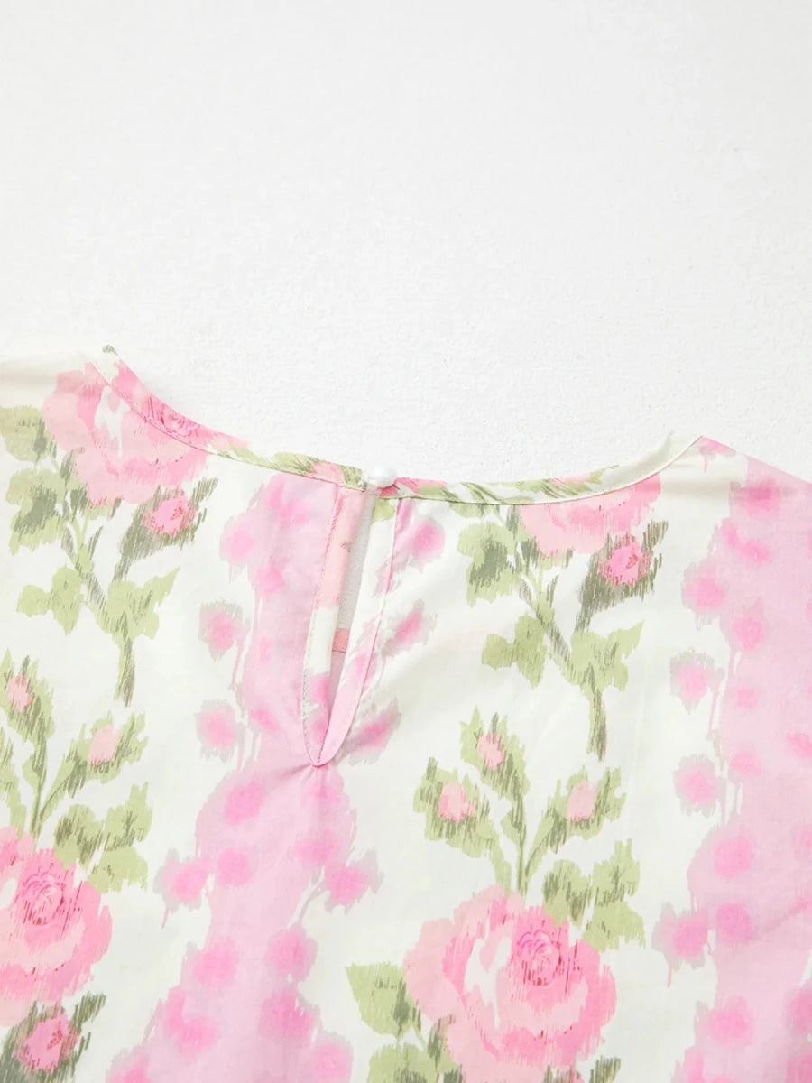 Timeless Embroidered Blouse - Brick + Boho