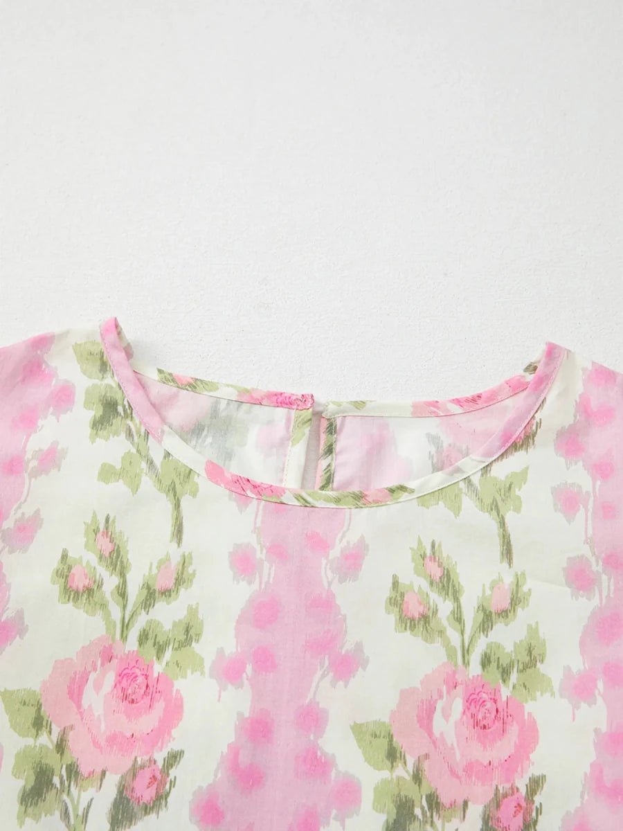 Timeless Embroidered Blouse - Brick + Boho