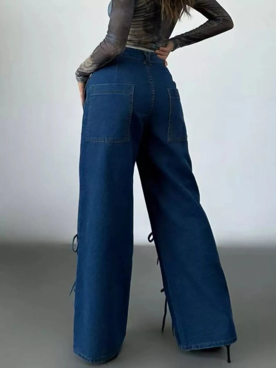 Tiny Dancer Lace Denim - Brick + Boho