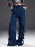 Tiny Dancer Lace Denim - Brick + Boho