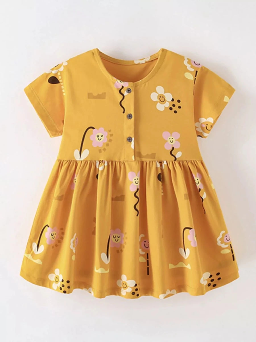 Truss Button Midi - Brick + Boho
