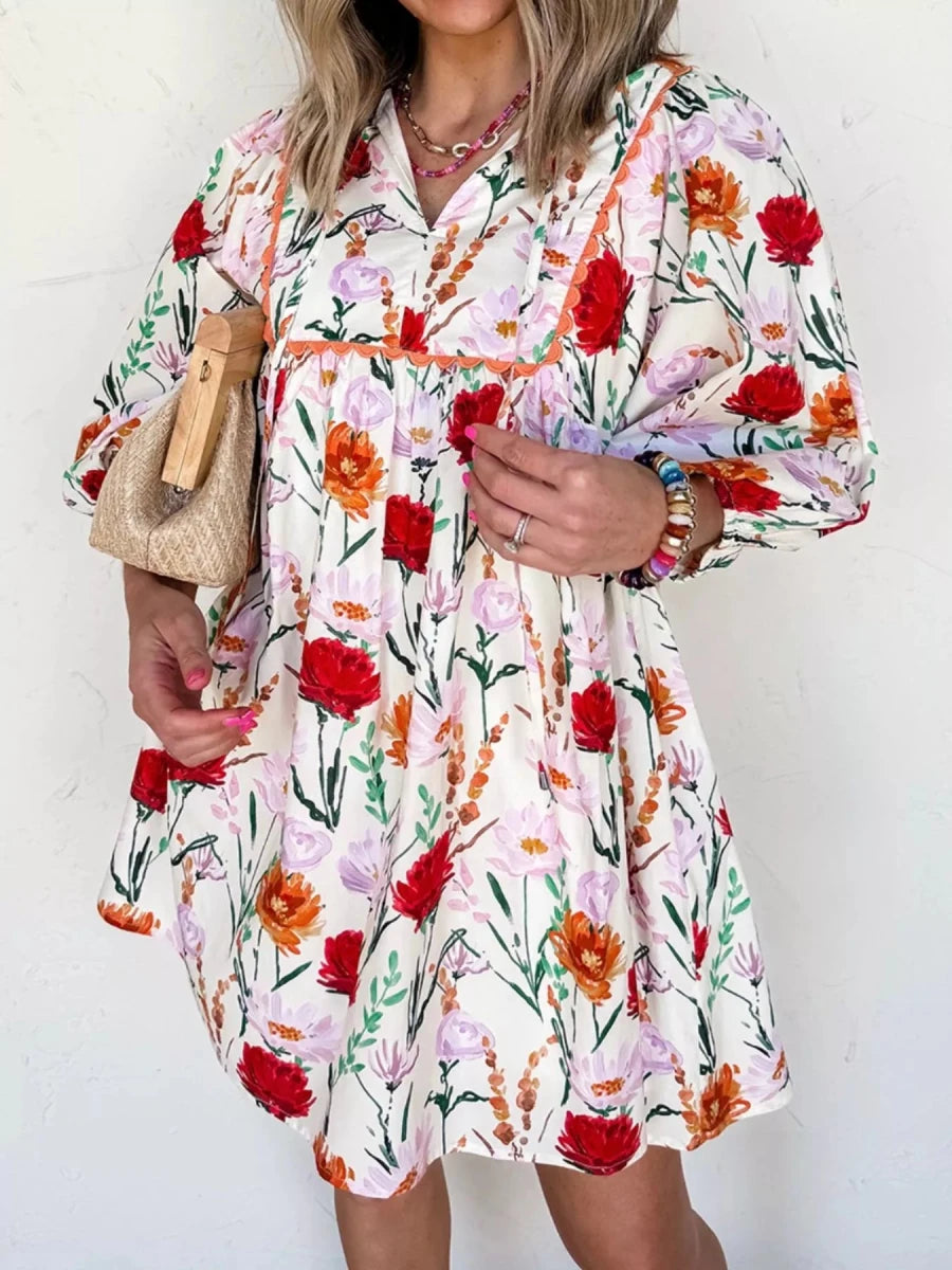 Tussah Tiered Mini - Brick + Boho