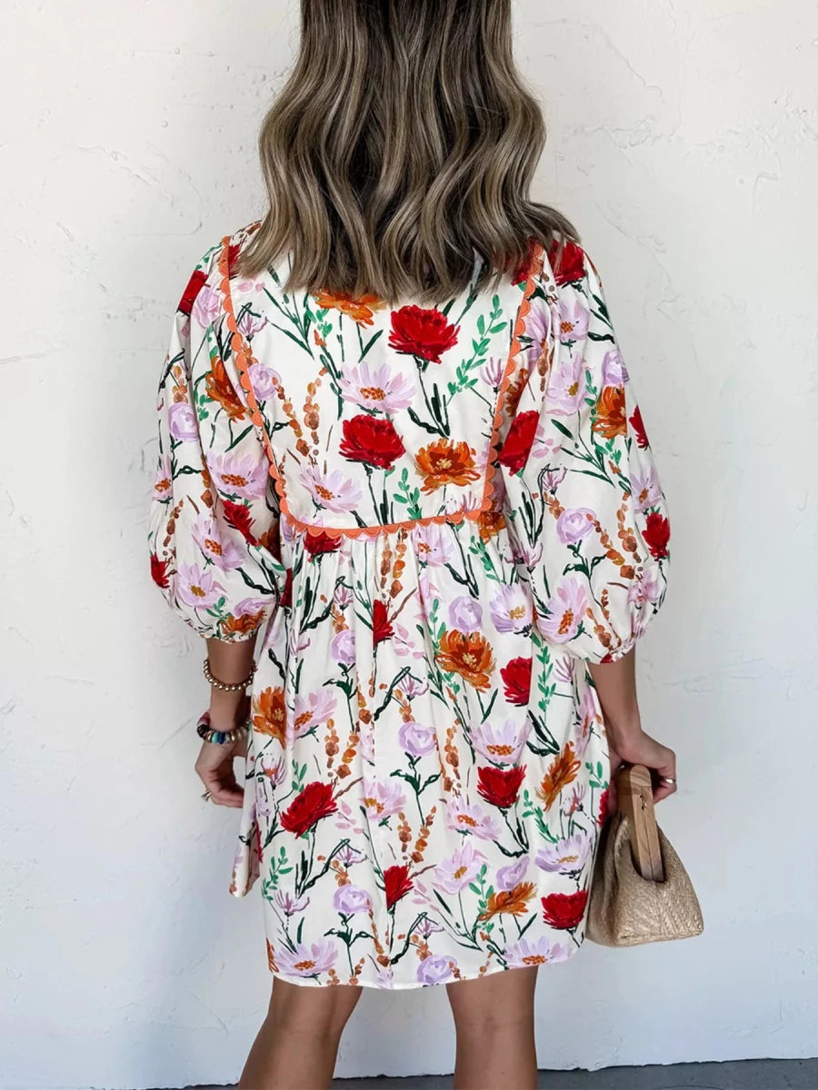 Tussah Tiered Mini - Brick + Boho