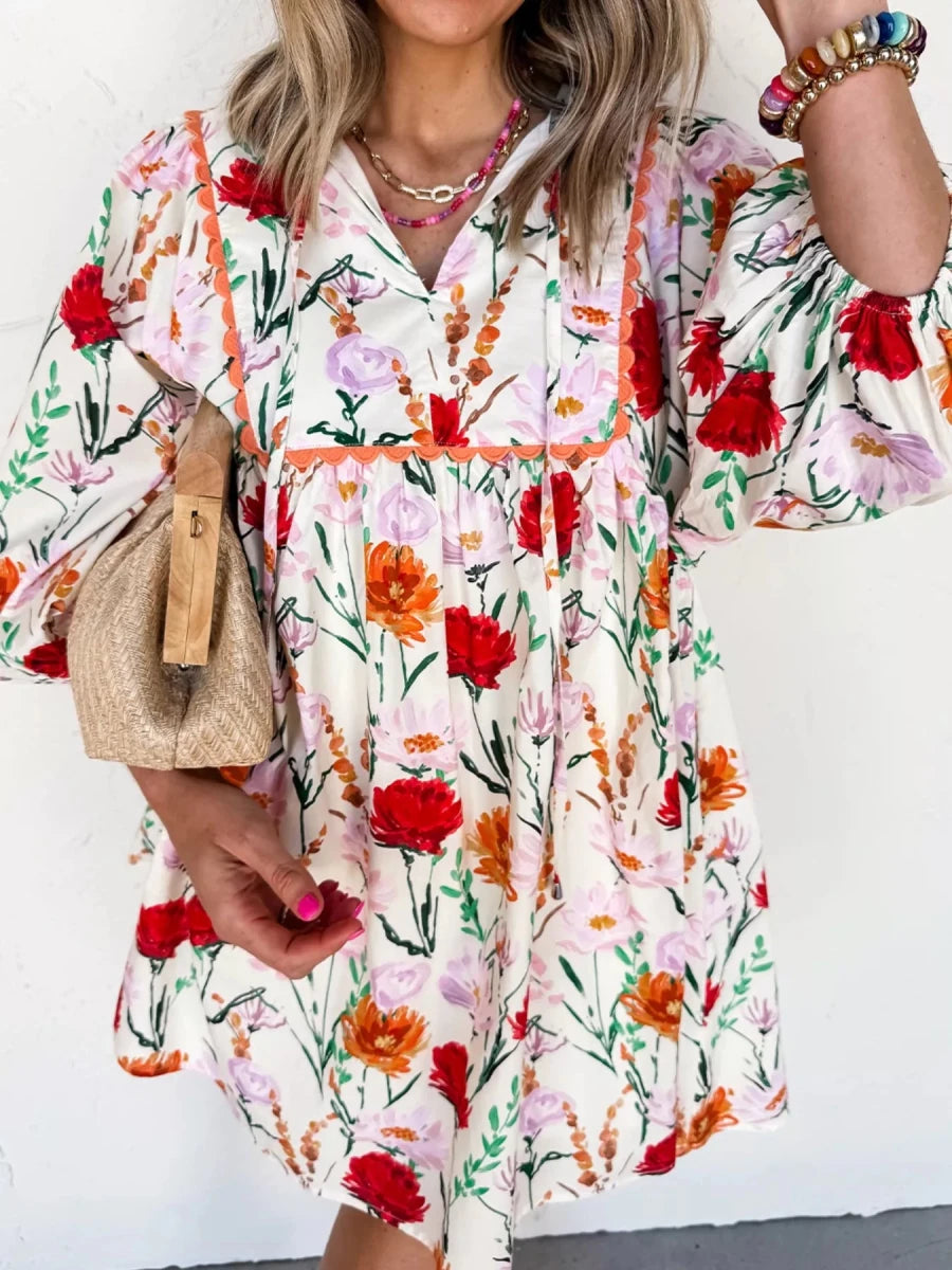Tussah Tiered Mini - Brick + Boho