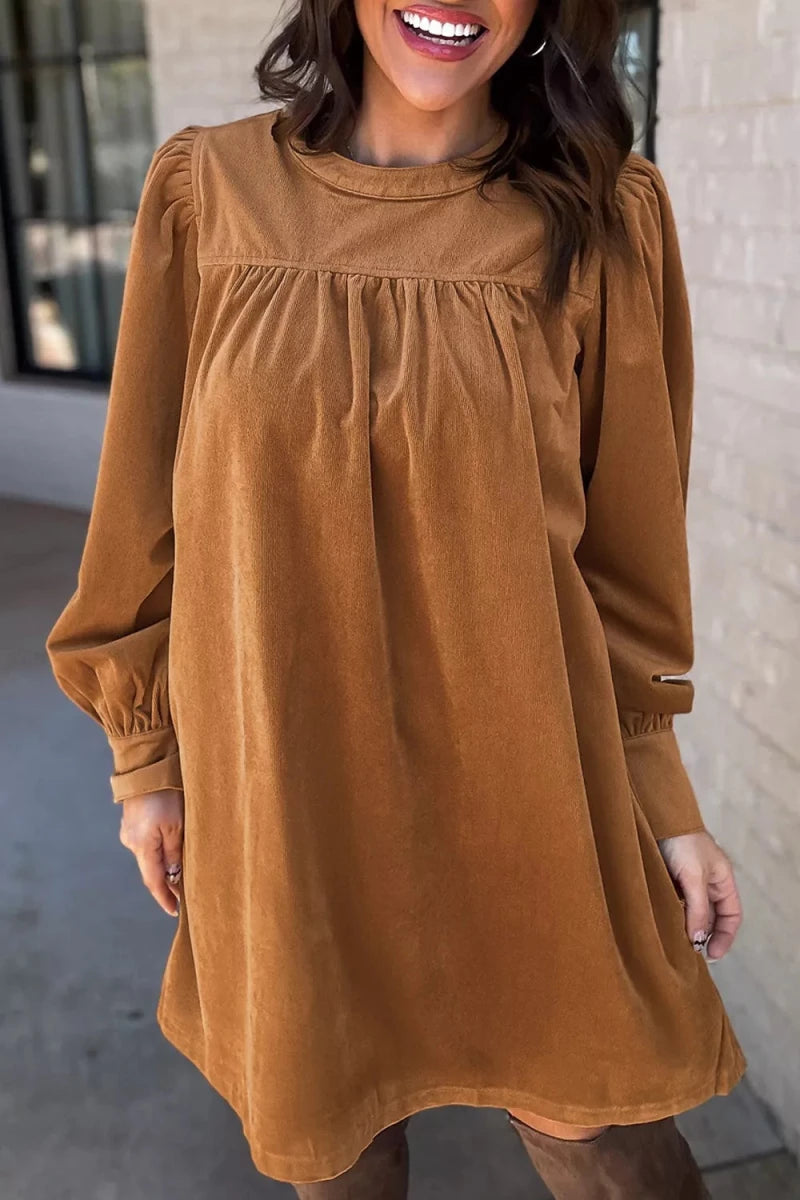 Unapologetic Corduroy Mini - Brick + Boho