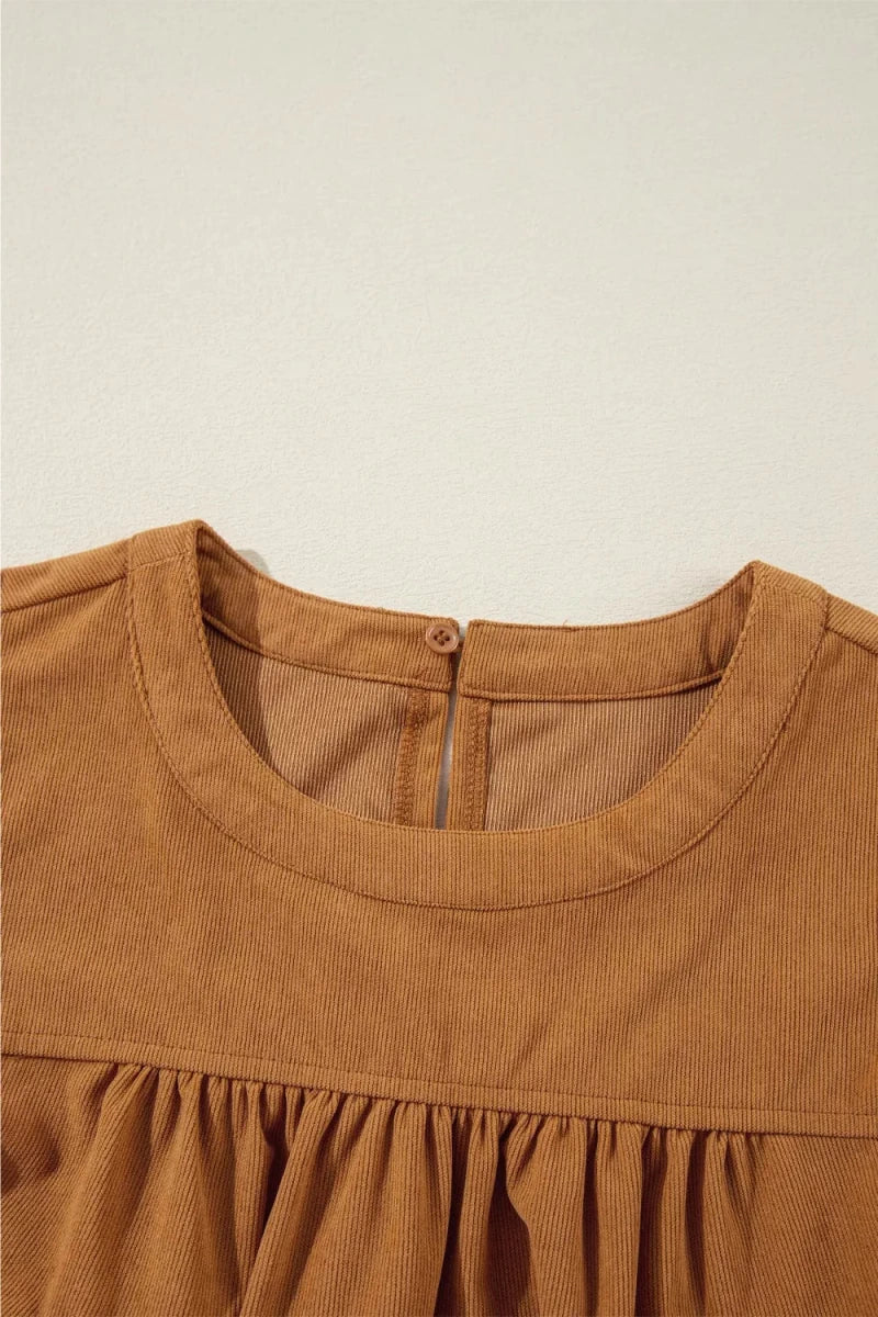 Unapologetic Corduroy Mini - Brick + Boho