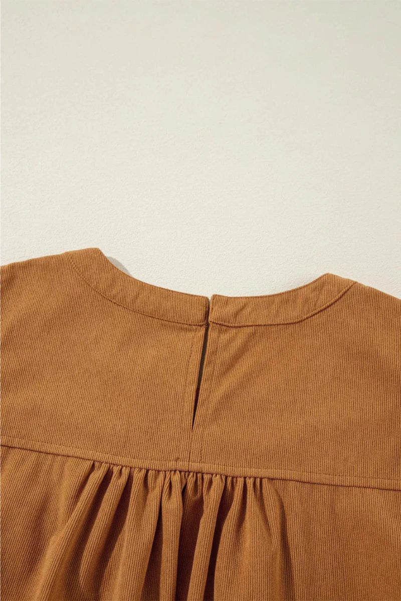 Unapologetic Corduroy Mini - Brick + Boho