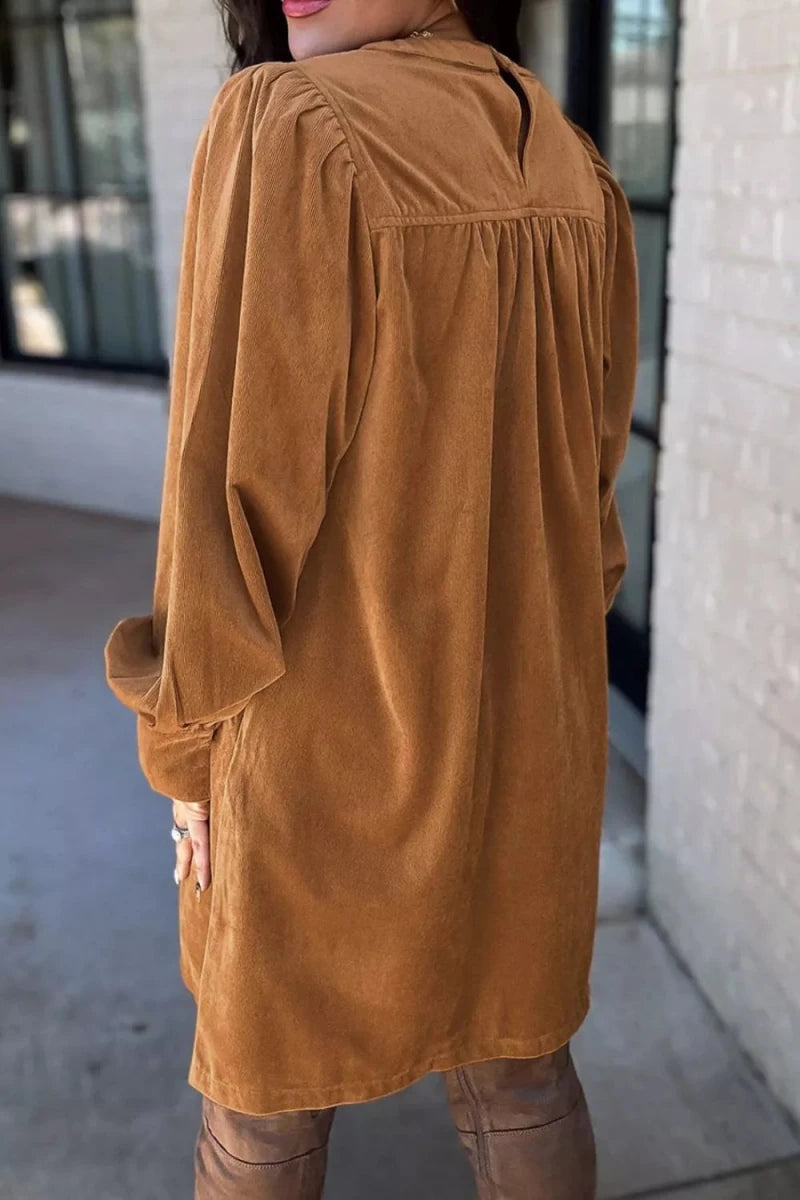 Unapologetic Corduroy Mini - Brick + Boho