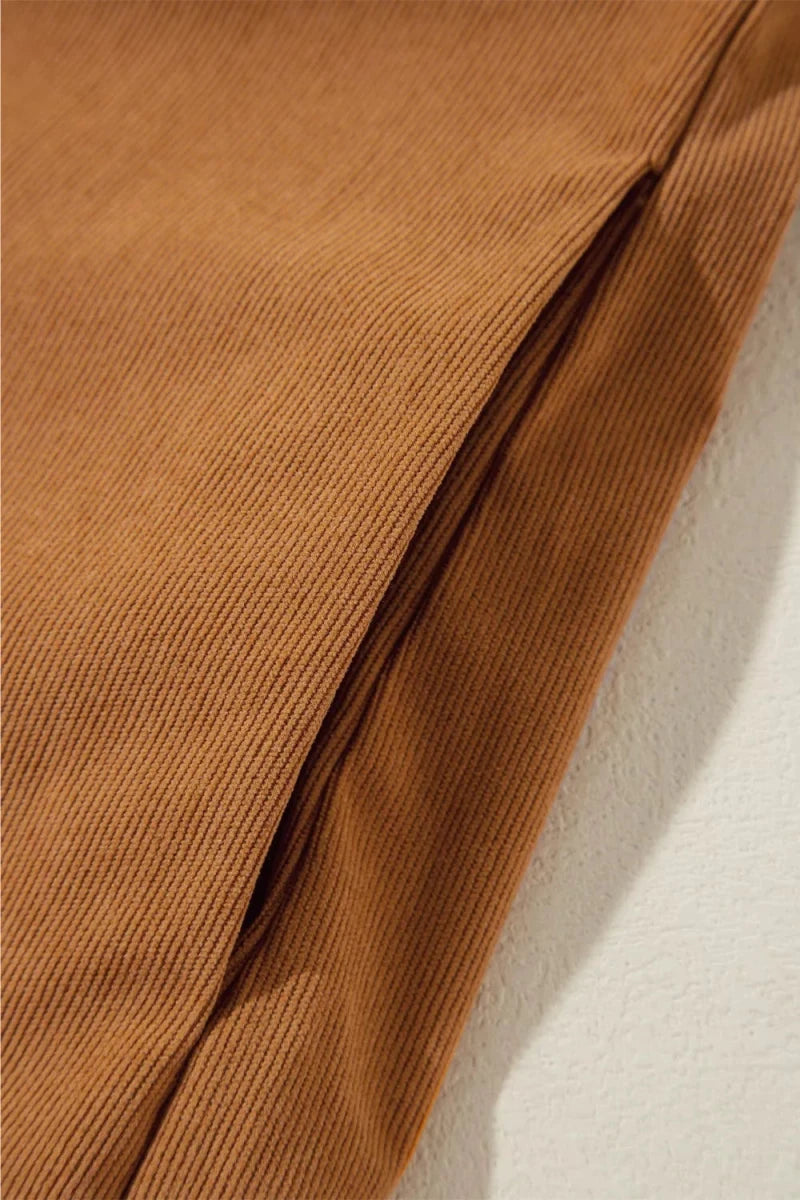 Unapologetic Corduroy Mini - Brick + Boho