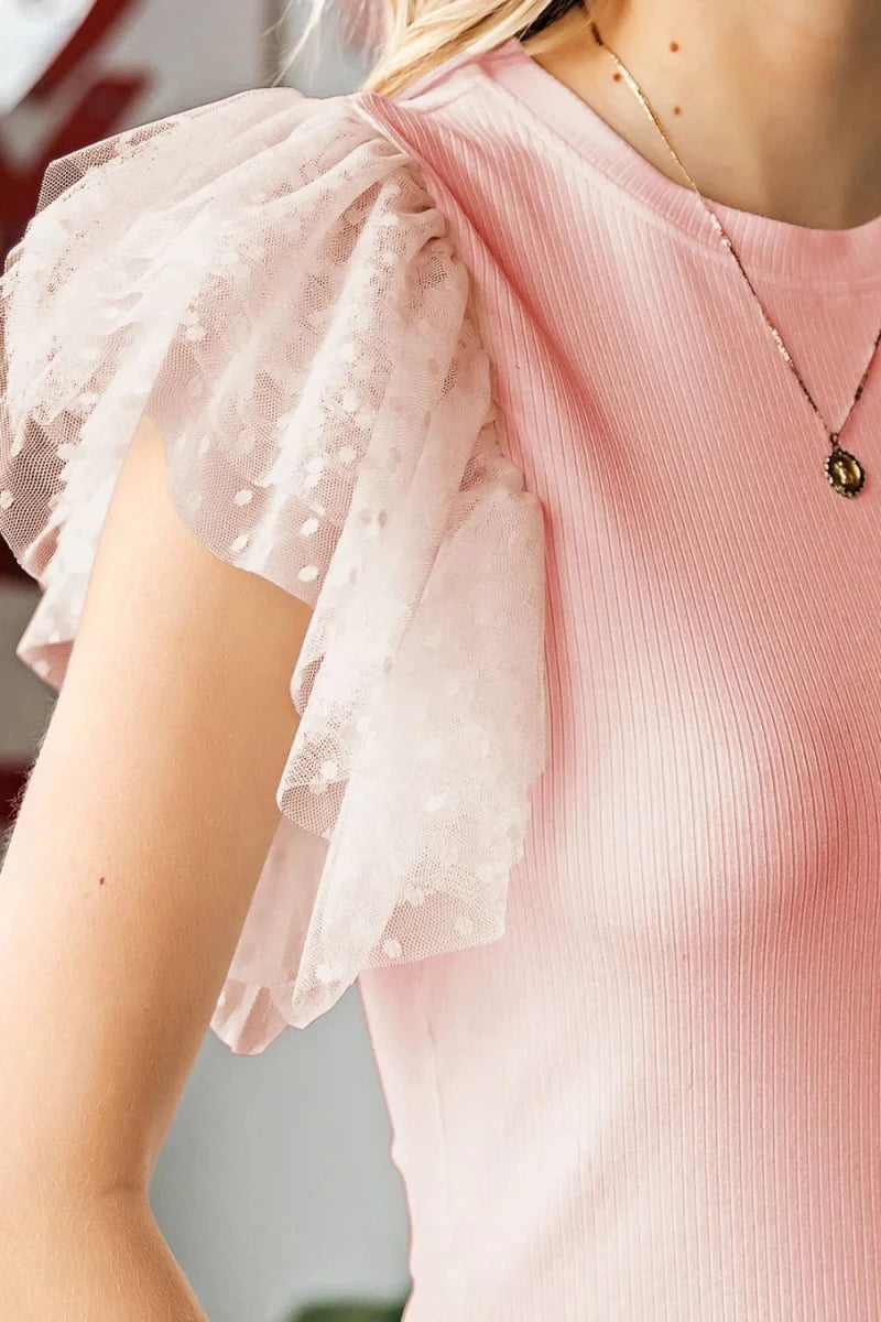 Vaulted Embroidered Blouse - Brick + Boho