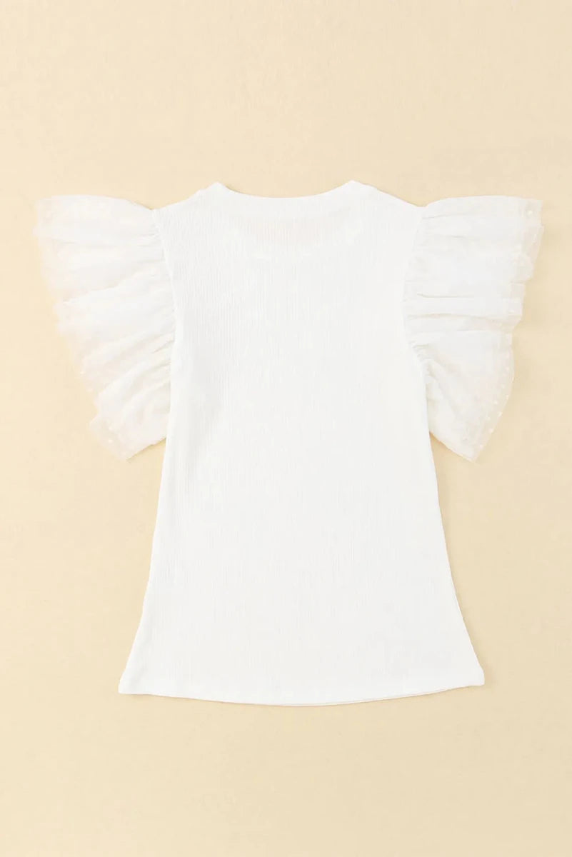 Vaulted Embroidered Blouse - Brick + Boho