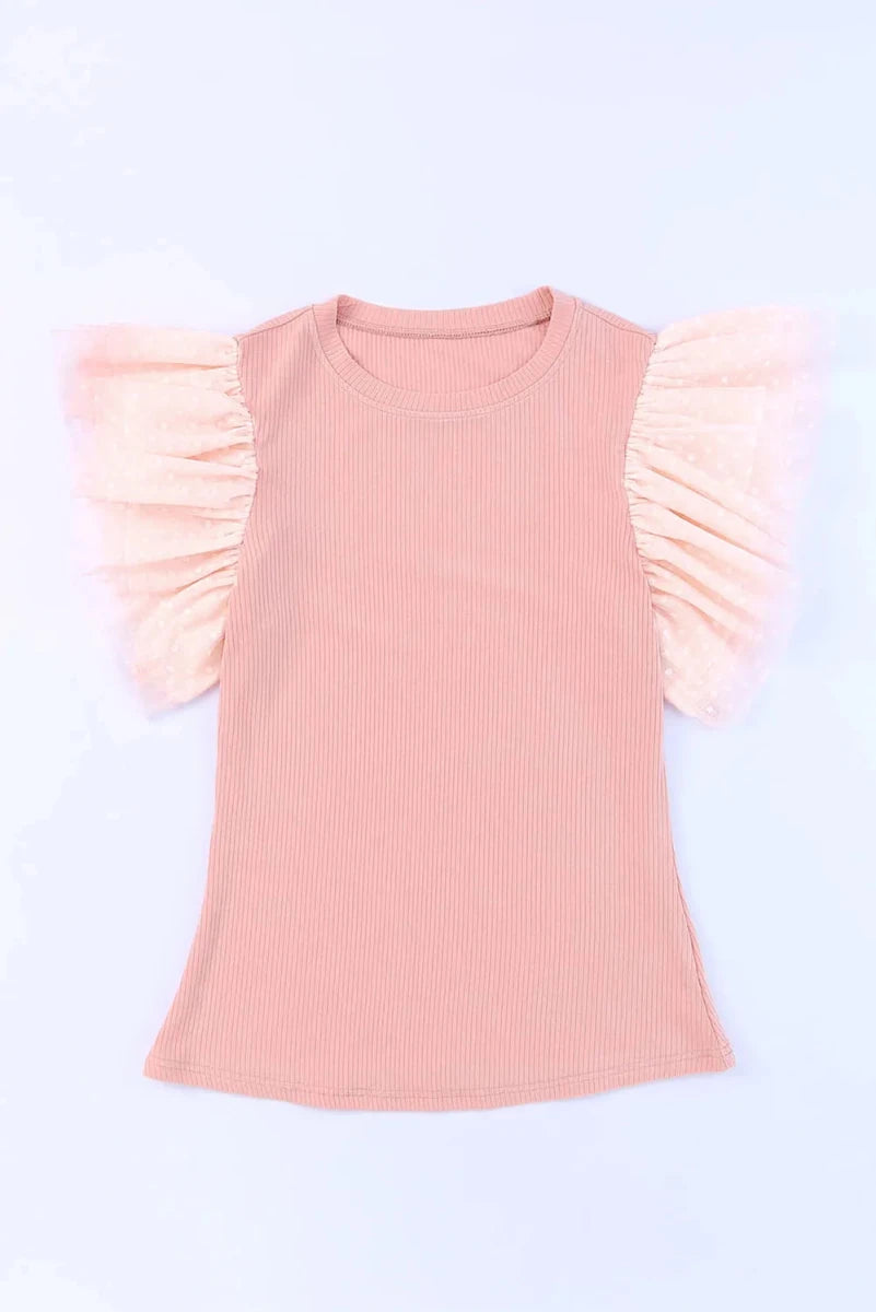 Vaulted Embroidered Blouse - Brick + Boho