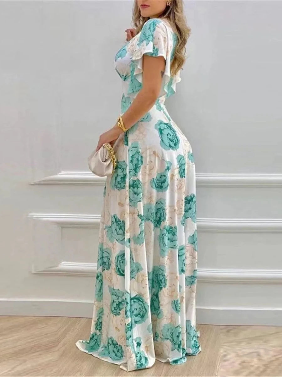 Voile Terracotta Maxi Dress - Brick + Boho