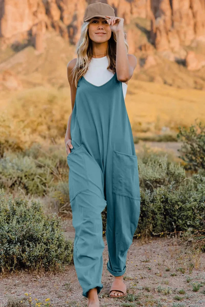 Wandering Sage Jumpsuit - Brick + Boho