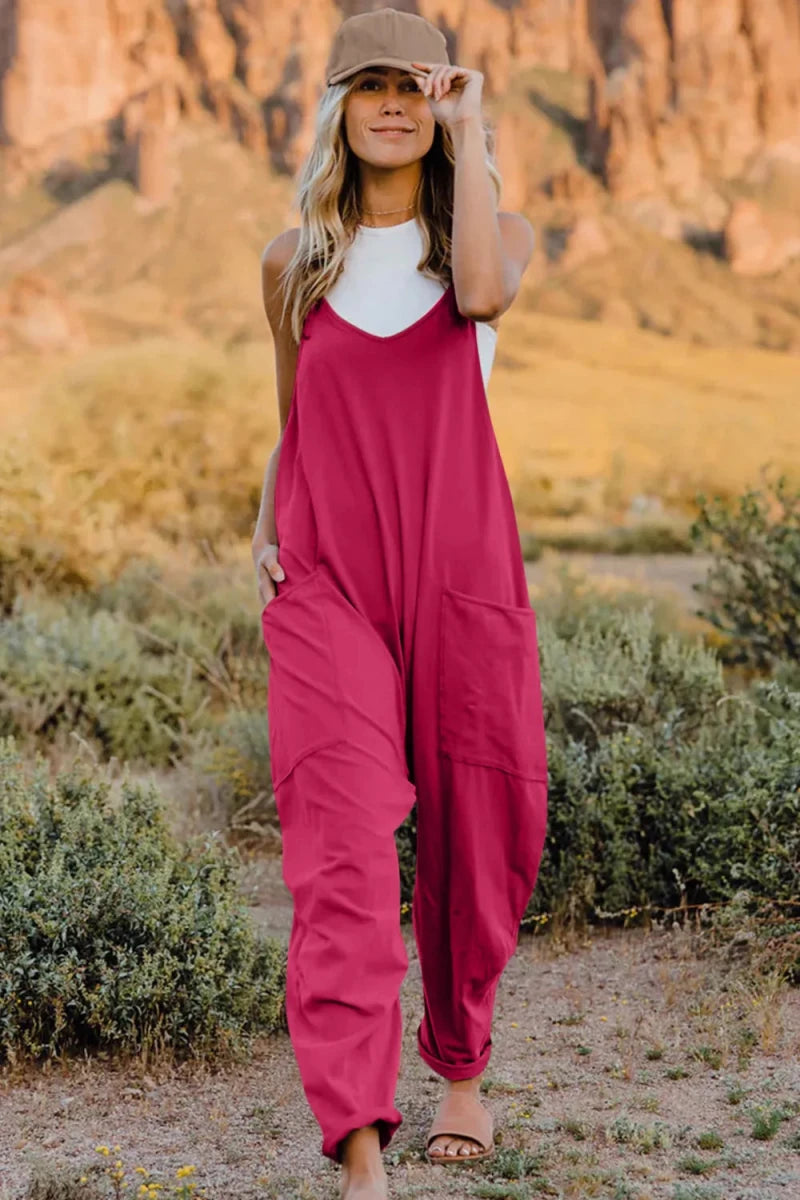 Wandering Sage Jumpsuit - Brick + Boho