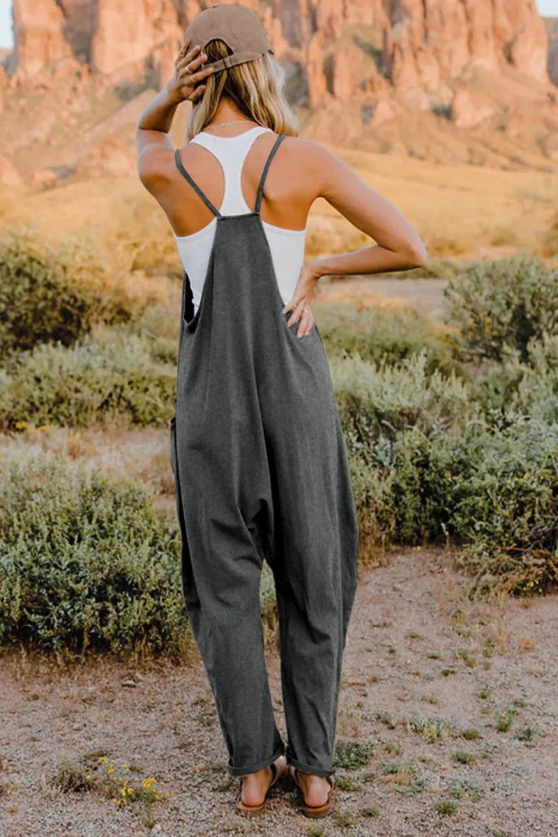 Wandering Sage Jumpsuit - Brick + Boho